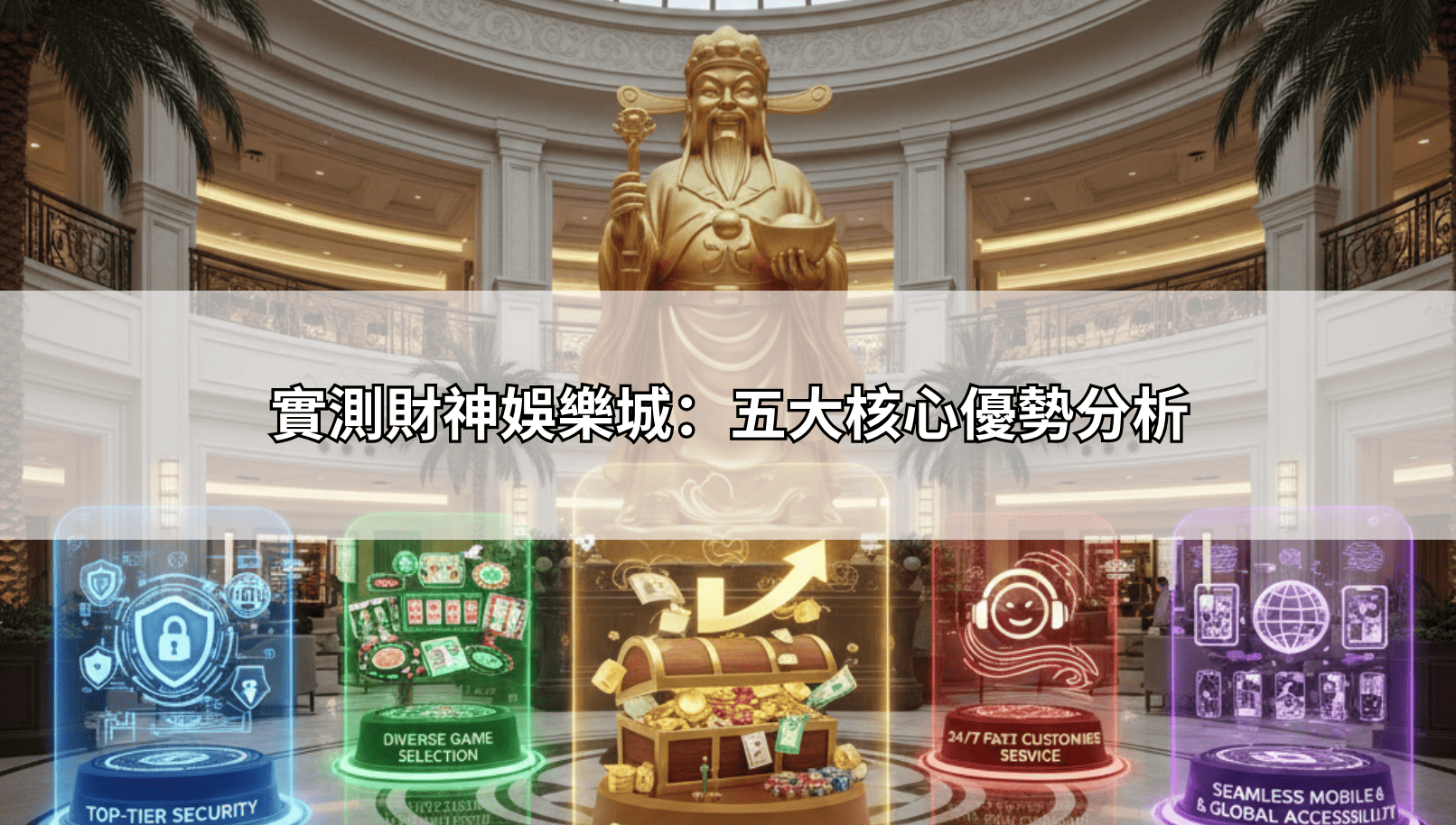實測財神娛樂城：五大核心優勢分析